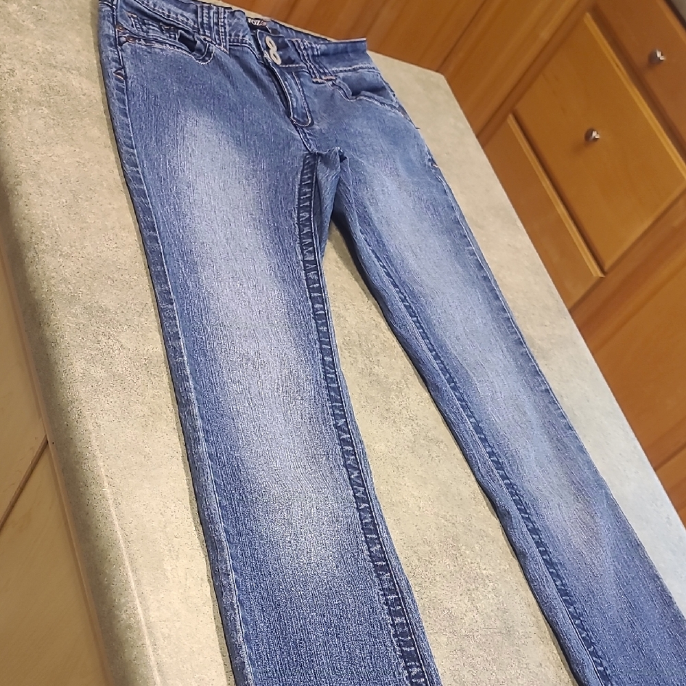 Roz & Ali Blue Skinny Jeans